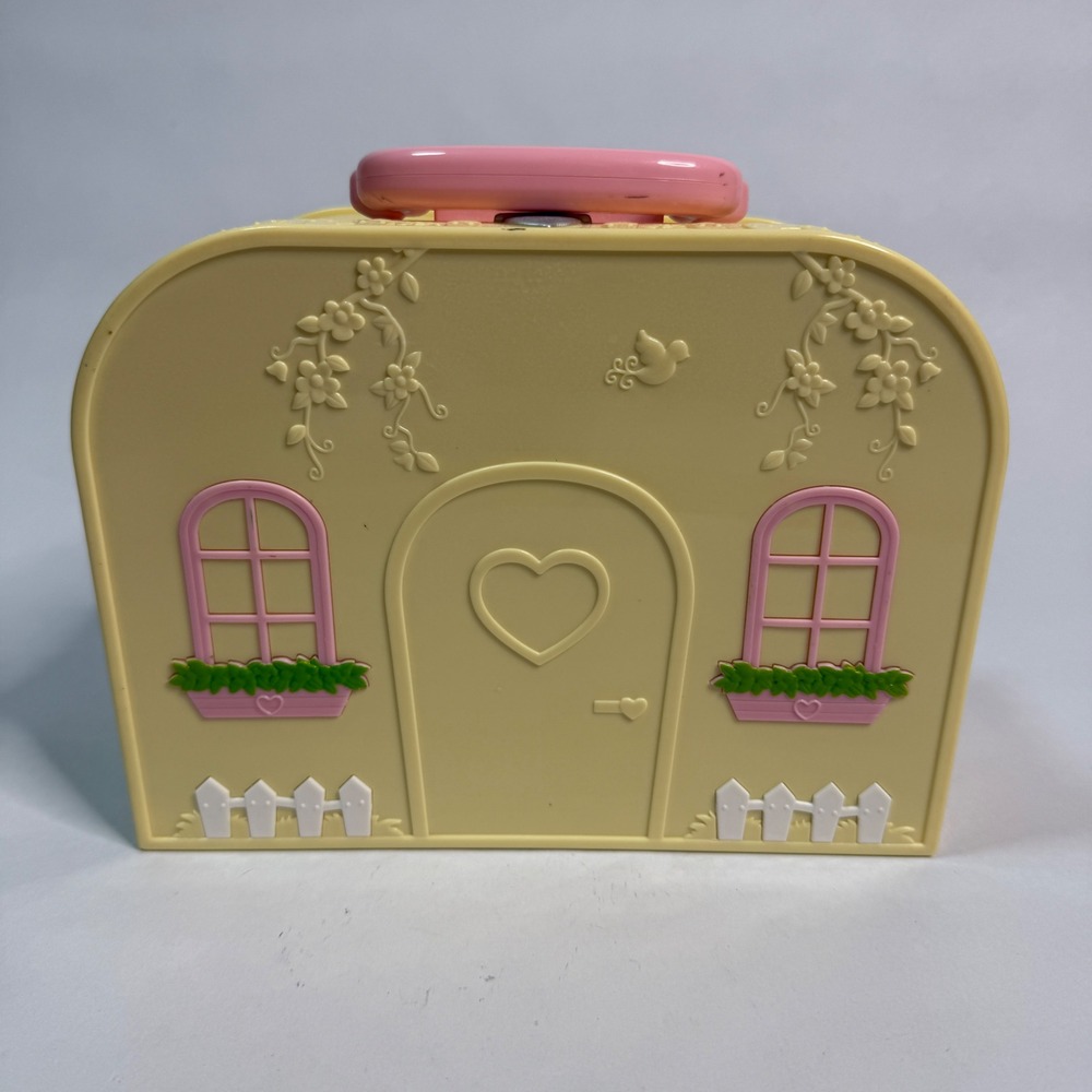 Li'l Woodzeez Honeysuckle Hollow Bakery‎ Carry Case Yellow Pink Maison Battat
